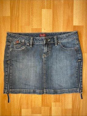 Dish Denim Y2K Mini Denim Skirt